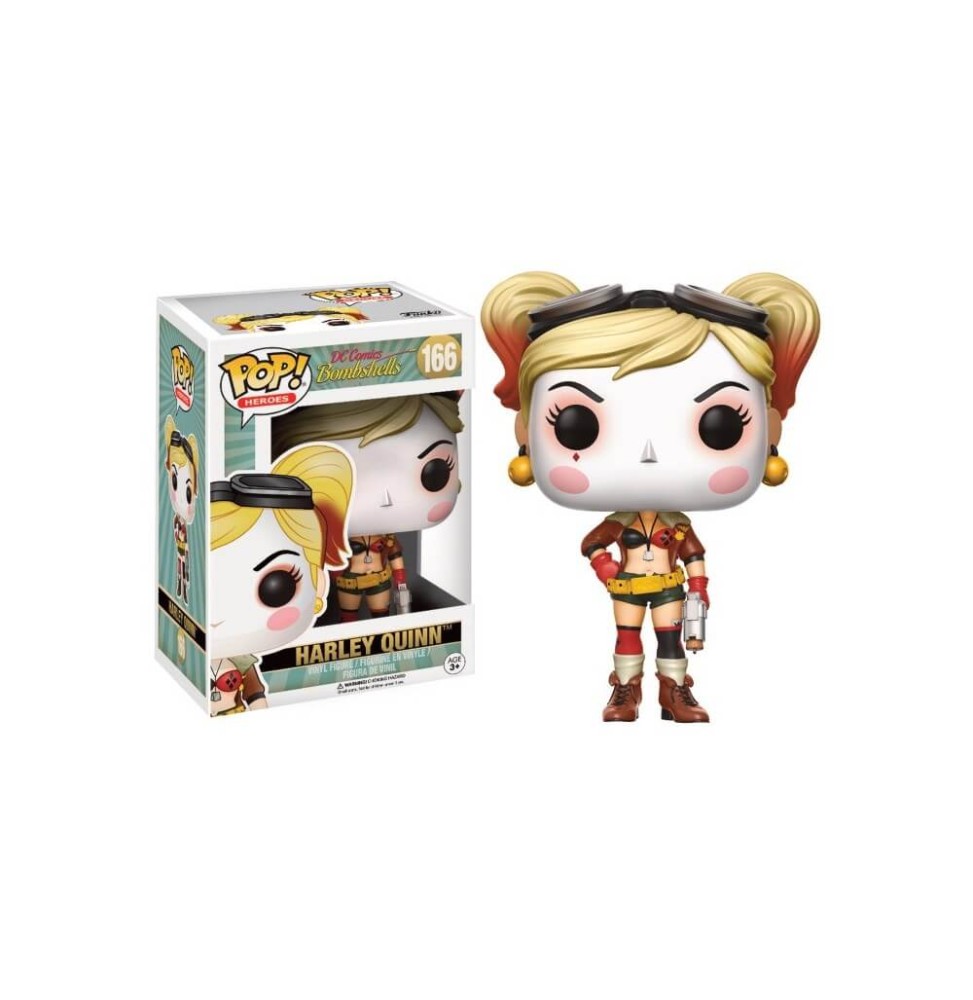 Figurine DC Heroes - Bombshells Harley Quinn Pop 10cm