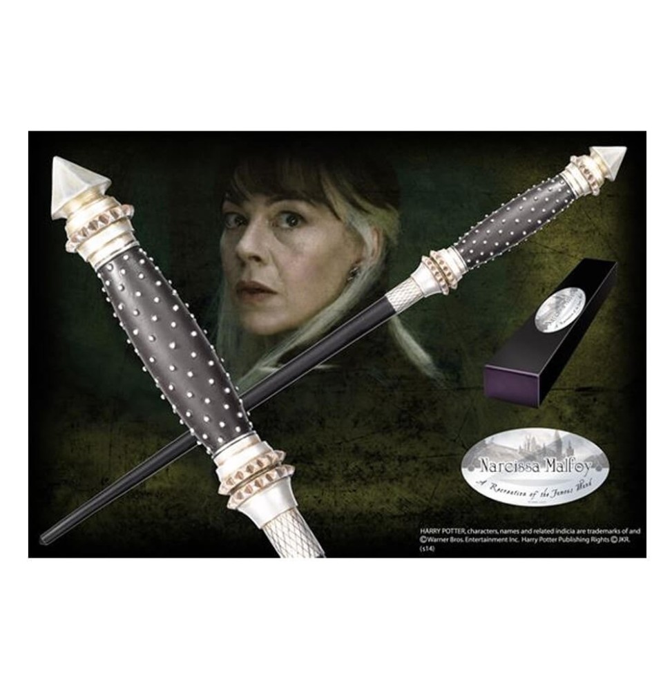 Réplique Harry Potter - Baguette Magique Narcissa Malfoy (édition personnage) 40cm