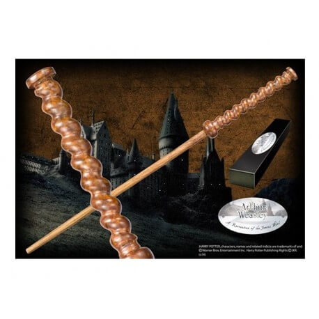 Réplique Harry Potter - Baguette Magique de Arthur Weasley (édition personnage) 40cm
