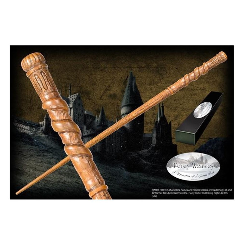 Réplique Harry Potter - Baguette Magique de Percy Weasley (édition personnage) 40cm