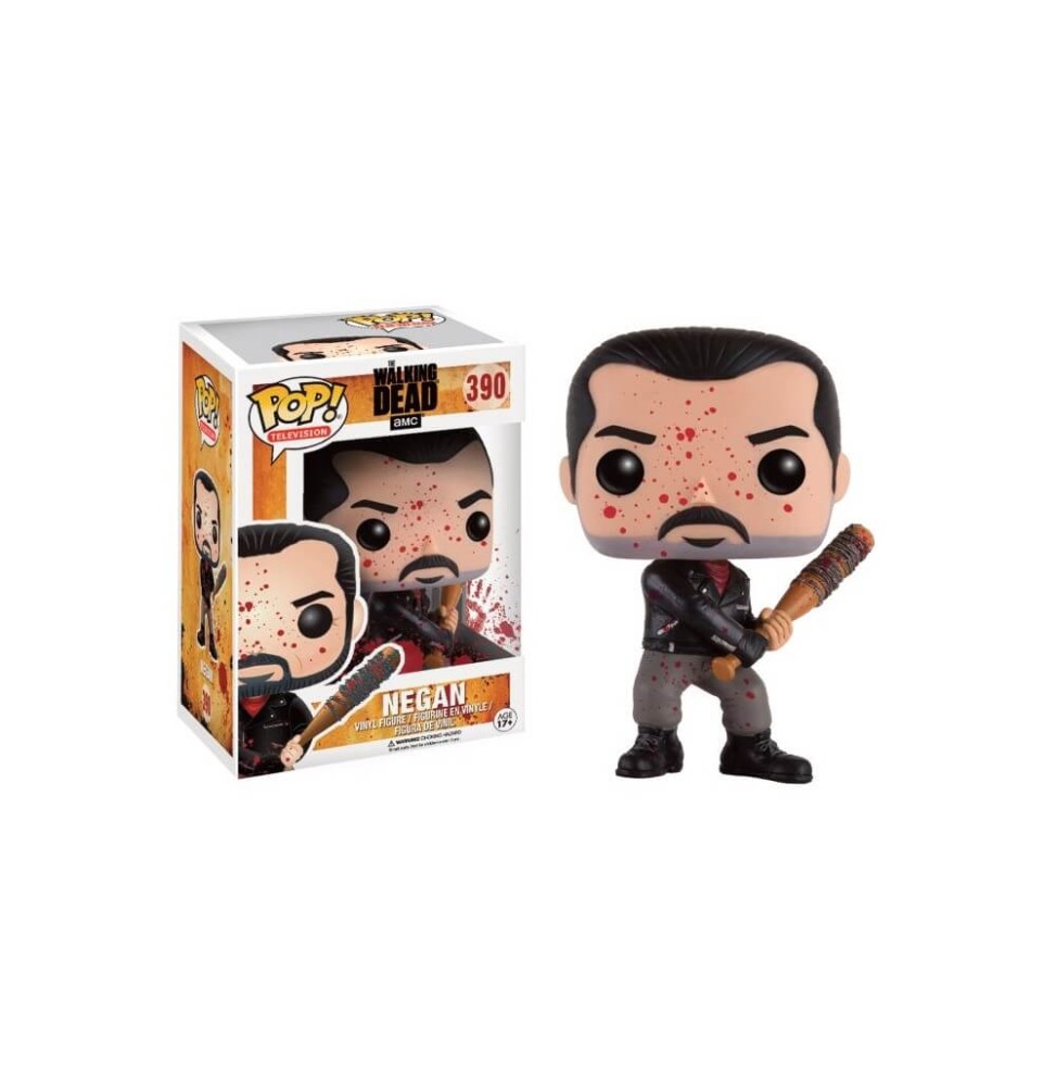 Figurine Walking Dead - Negan & Lucile Bloody Exclu Pop 10cm