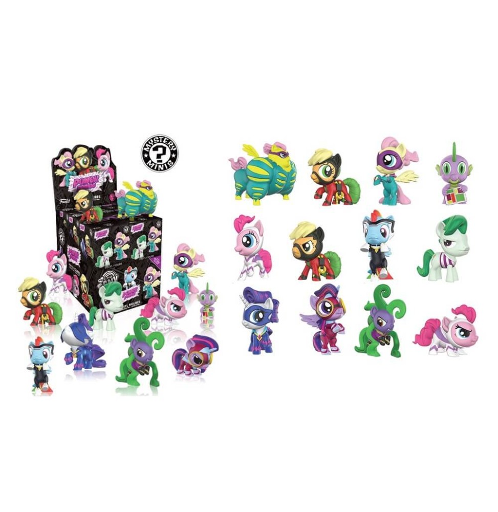 Figurine My Little Pony Mystery Minis - Power Ponies - 1 boîte au hasard