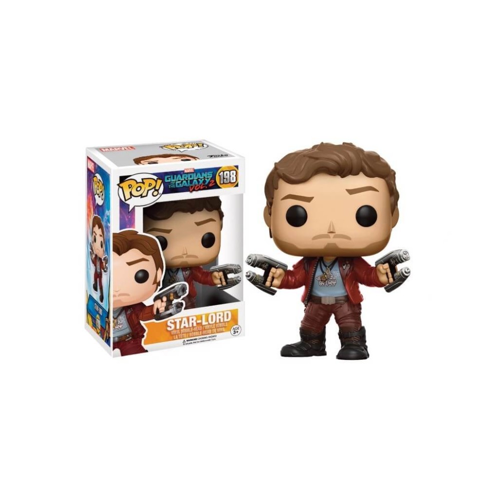 Figurine Guardians Of the Galaxy 2 - Star-Lord Pop 10cm