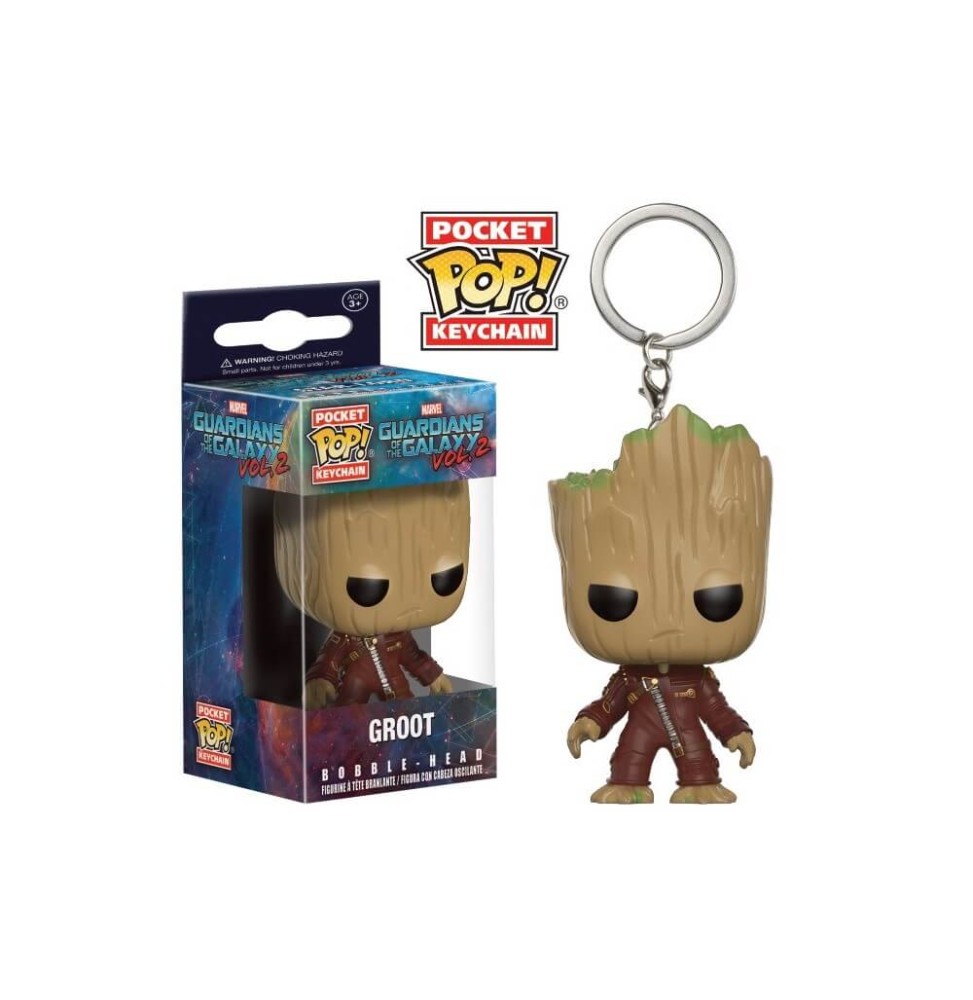 Figurine Guardians of the Galaxy 2 - Groot Pocket Pop 4cm