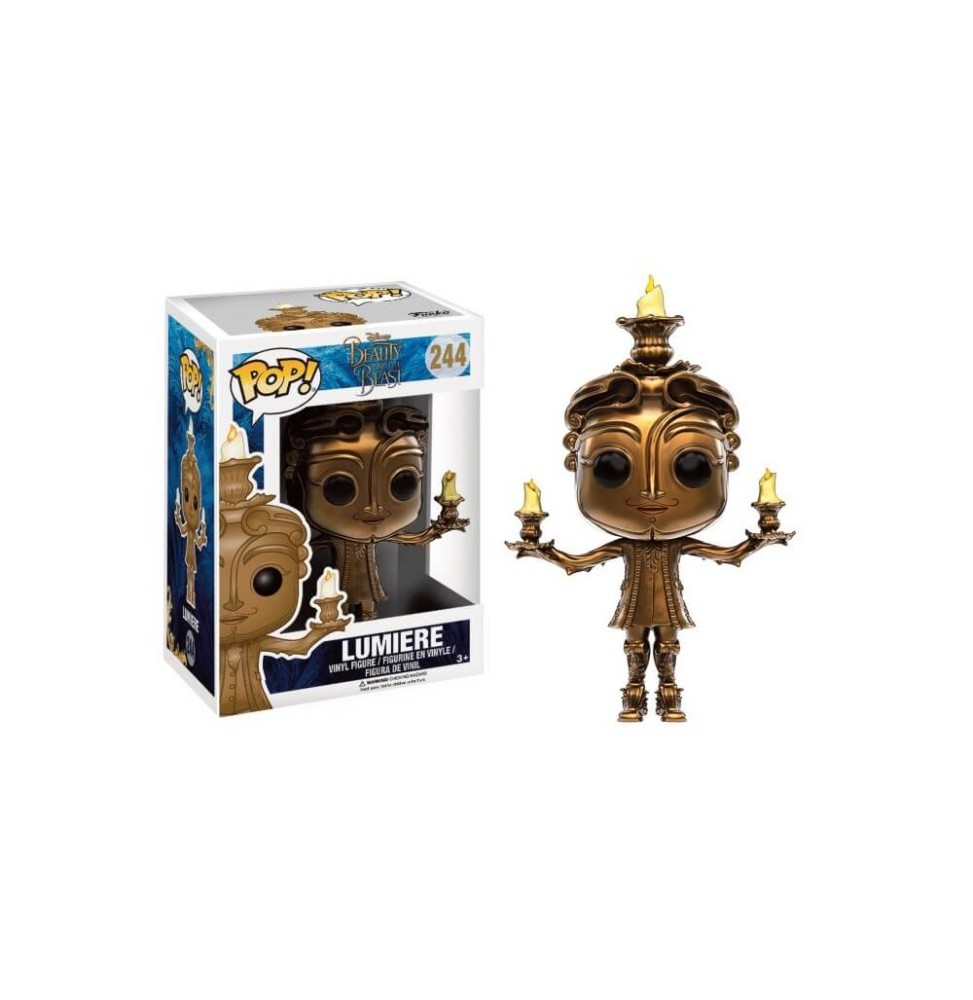 Figurine Disney La Belle et la Bête Movie - Lumière Pop 10cm