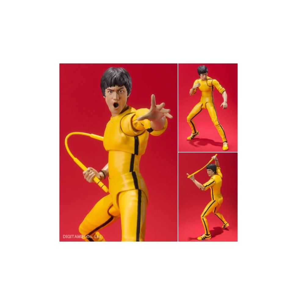 Figurine Bruce Lee - Bruce Lee Costume Jaune SH Figuarts 14cm