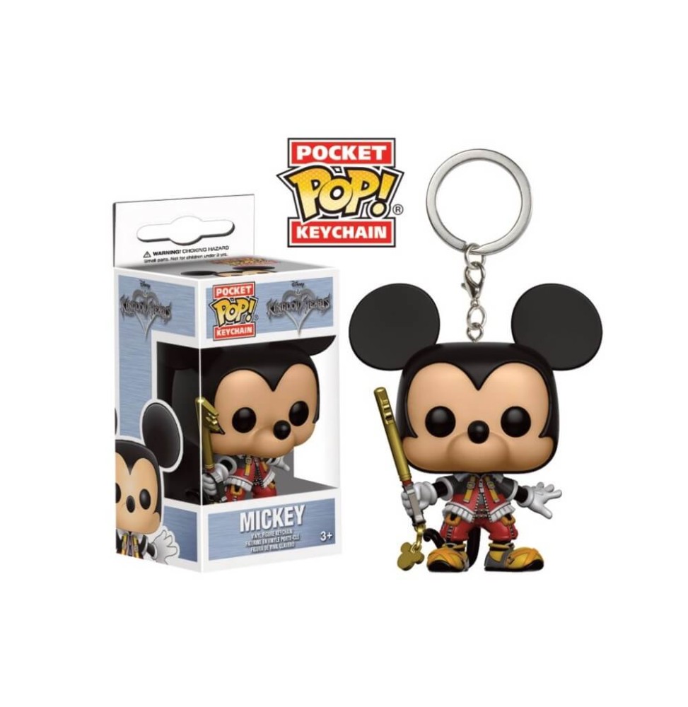 Porte Clé Disney Kingdom Hearts - Mickey Pocket Pop 4cm