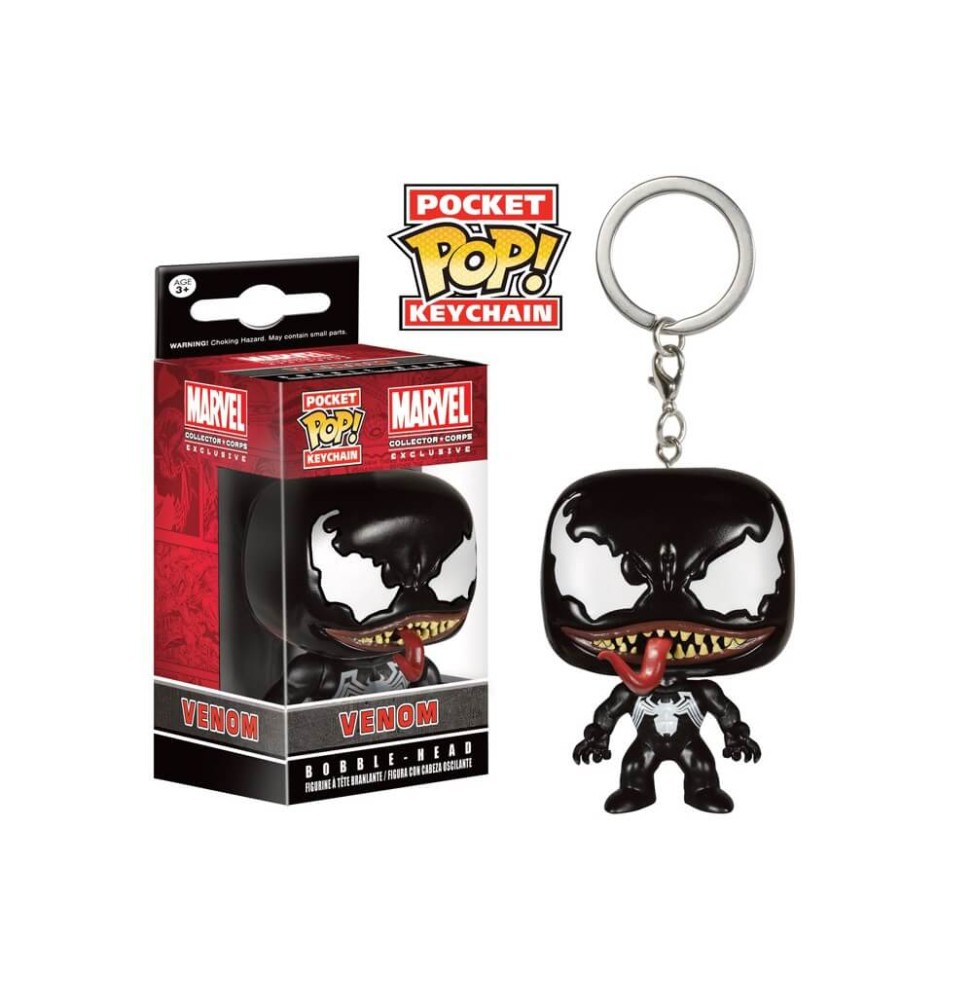 Figurine Marvel - Venom Exclu Pocket Pop 4cm