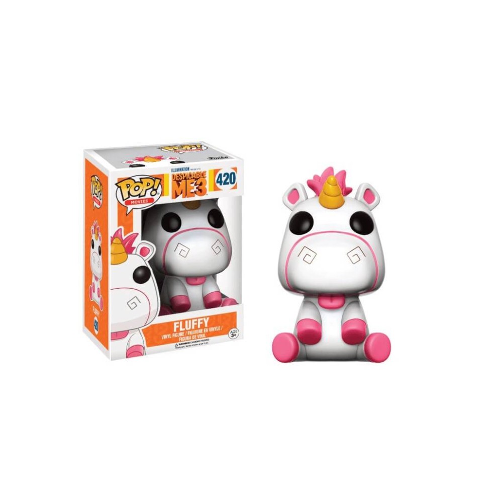 Figurine Moi Moche et Méchant 3 - Fluffy Pop 10cm