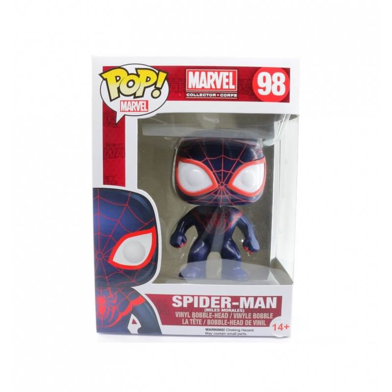 0634746365705 Funko Figurine Spiderman Miles Morales Exclu Pop 10cm 