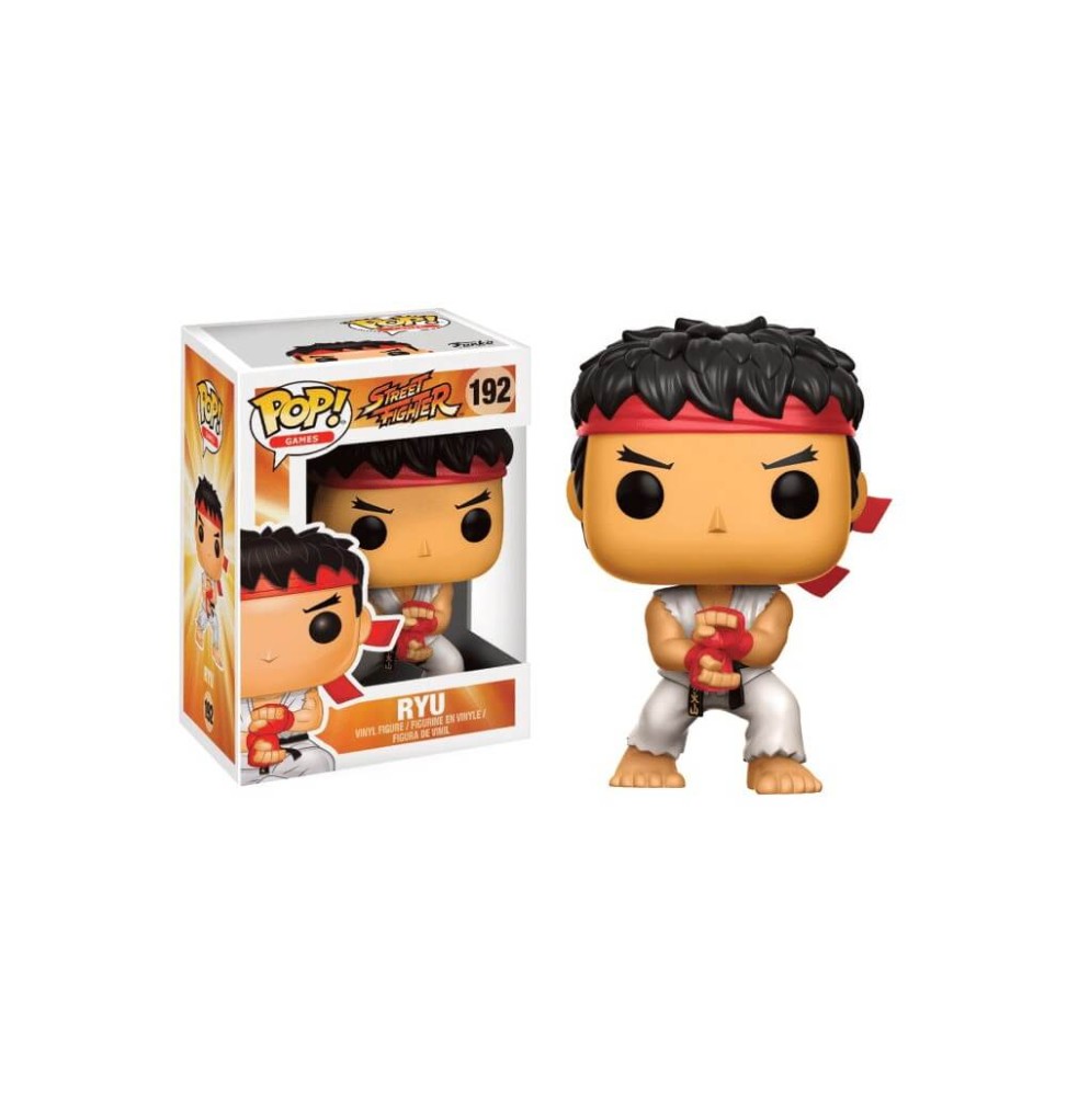 Figurine Street Fighter - Special Attack Ryu Pop 10cm