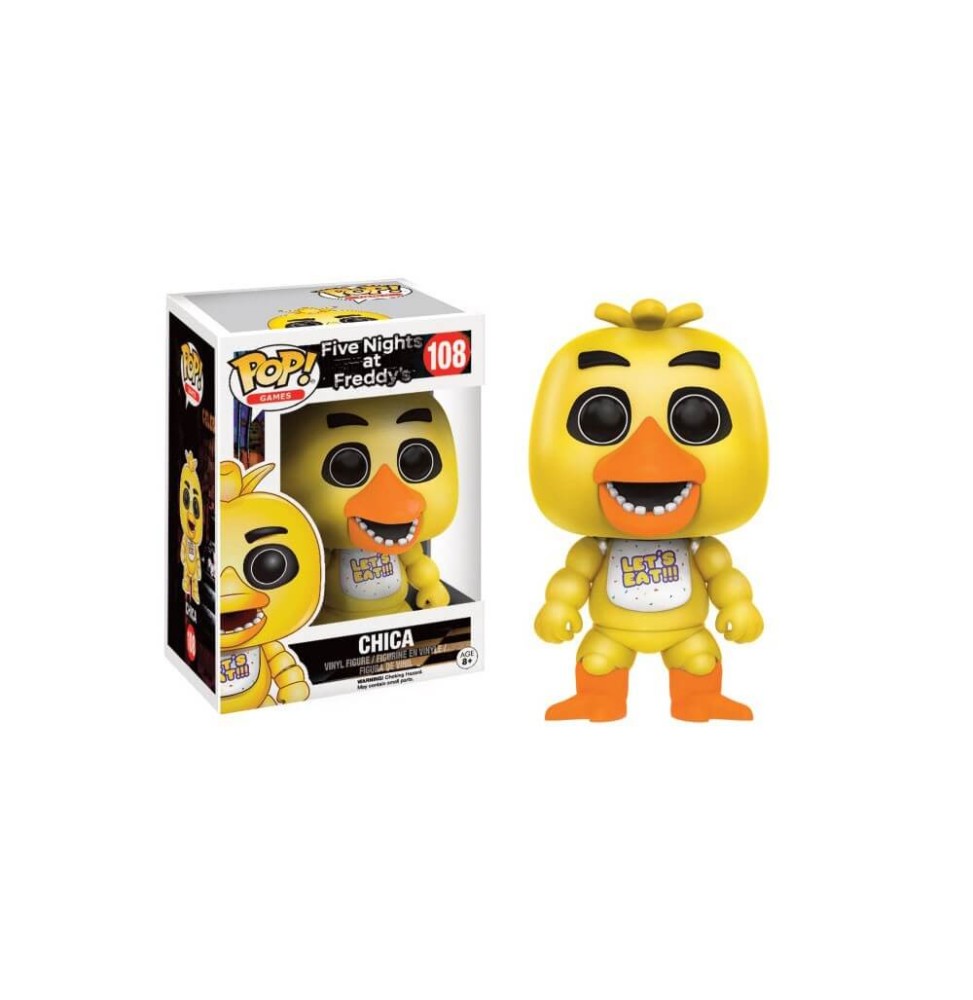 Figurine Five Nights At Freddys - Chica Pop 10cm