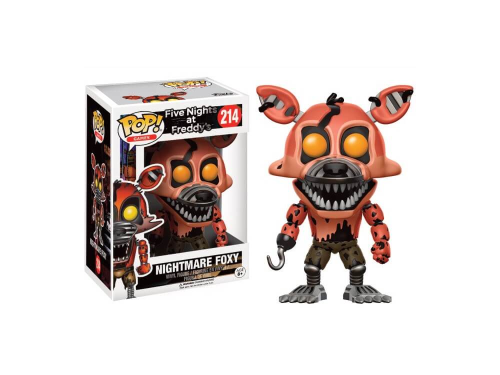 Figurine Five Nights At Freddys - Nightmare Foxy Pop 10cm - Funko