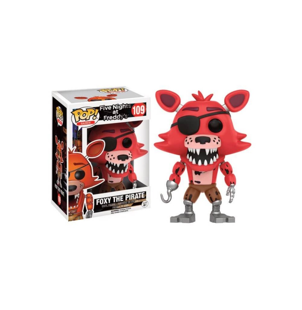 Figurine Five Nights At Freddys - Foxy The Pirate Pop 10cm