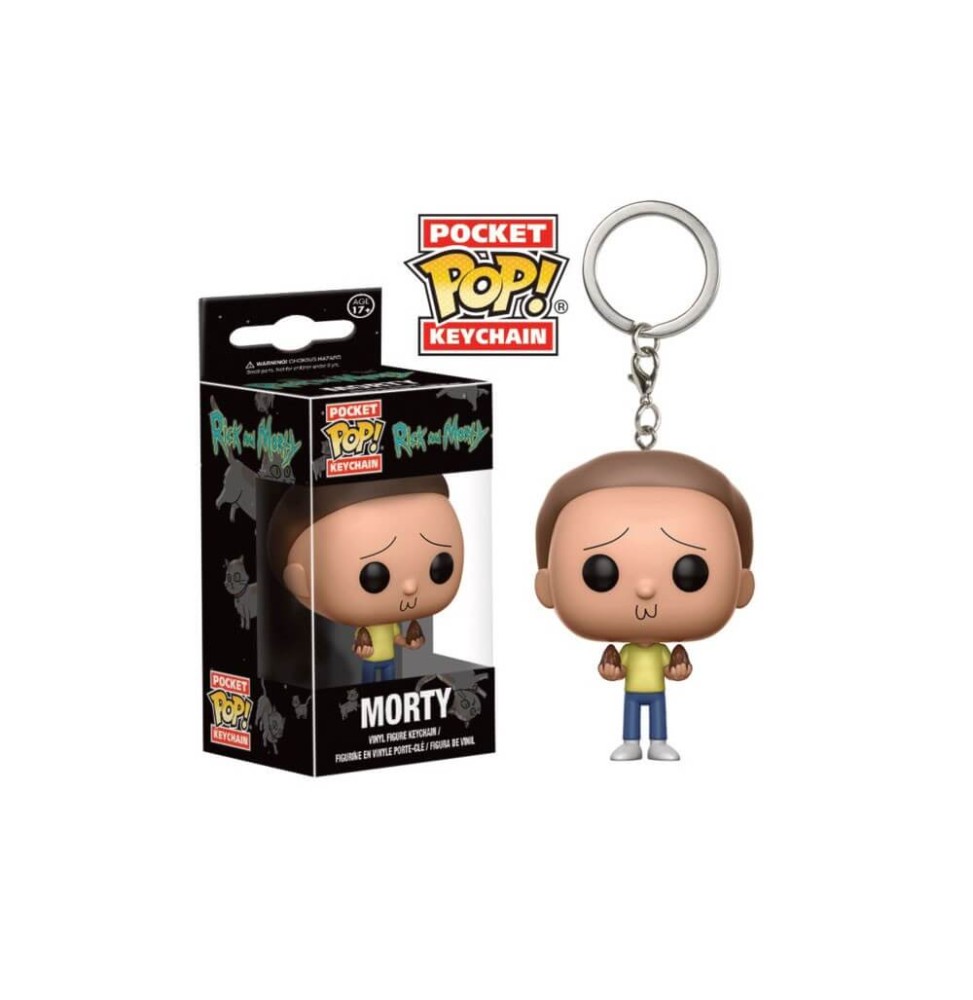 Porte Clé Rick And Morty - Morty Pocket Pop 4cm