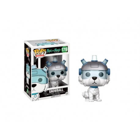 Figurine Rick et Morty - Snowball Pop 10cm