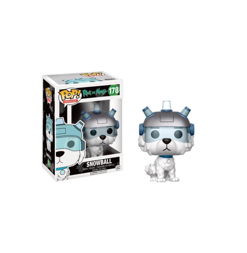 Figurine Rick et Morty - Snowball Pop 10cm