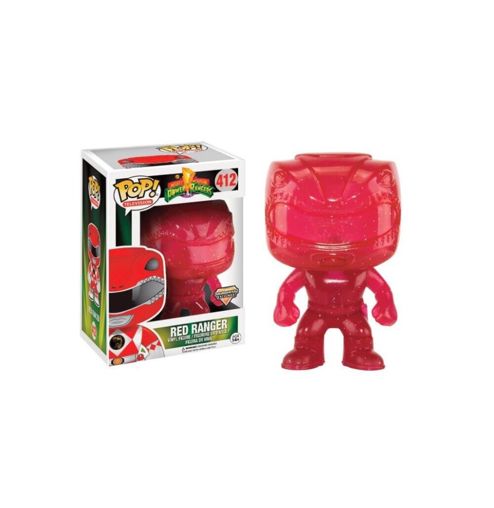 Figurine Power Rangers - Red Ranger Morphing Exclu Pop 10cm