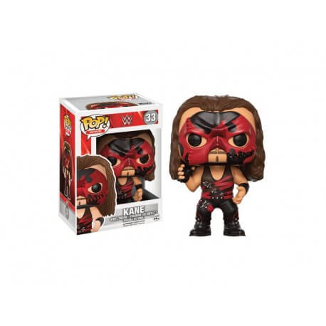 Figurine WWE - Red Suit Kane Exclu Pop 10cm