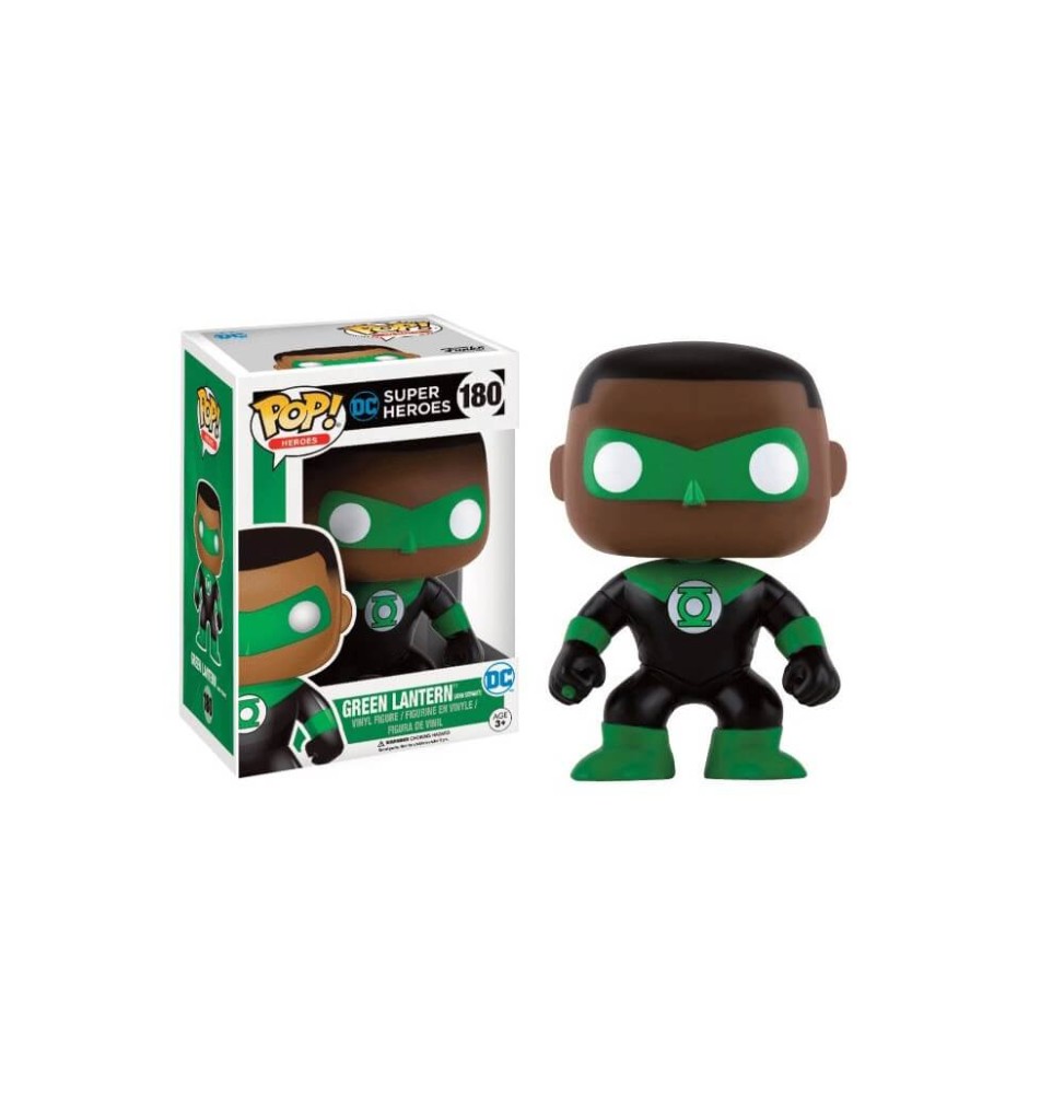 Figurine DC Heroes - Green Lantern John Stewart Exclu Pop 10cm