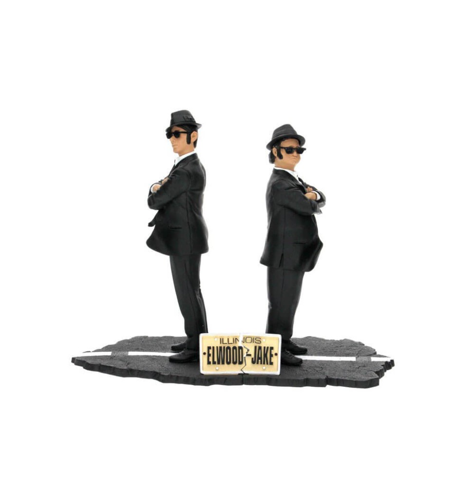 Figurine The Blues Brothers - Pack Jake et Elwood 17cm