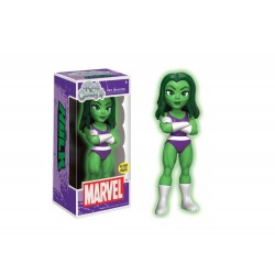 Figurine Marvel - She Hulk Glow In The Dark Exclu Rock Candy 15cm
