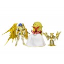 Figurine Saint Seiya Myth Cloth - Ex Soul Of Gold Saga Geminis Premium Set 20cm