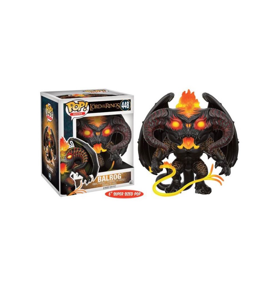 Figurine Seigneur des Anneaux LOTR - Balrog Oversized Pop 15cm