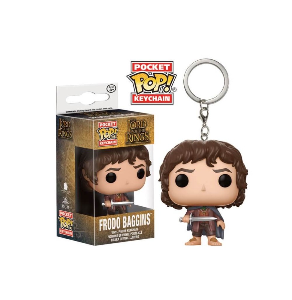 Figurine Seigneur des Anneaux LOTR - Frodo Baggins Pocket Pop 4cm