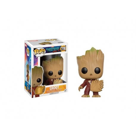 Figurine Guardians of The Galaxy 2 - Young Groot avec Bouclier Exclu 10cm
