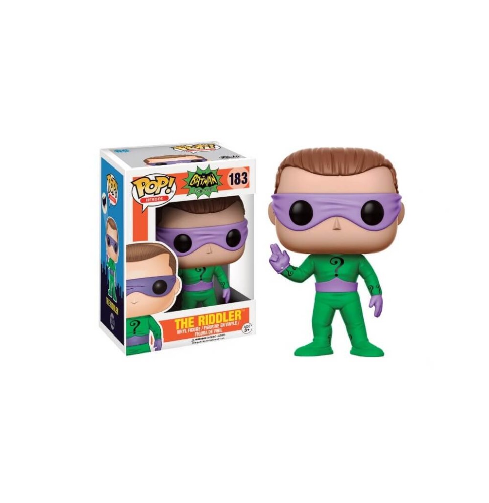 Figurine DC Comics - The Riddler Pop 10cm