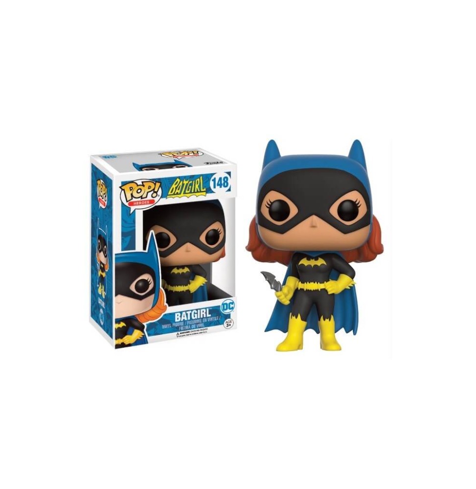 Figurine DC Comics - Batgirl Silver Age Exclu Pop 10cm