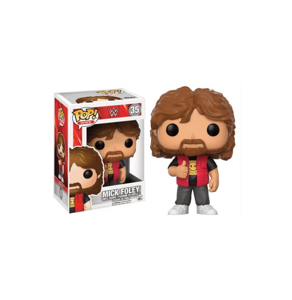 Figurine WWE - Mick Foley Old Schoolr Pop 10cm