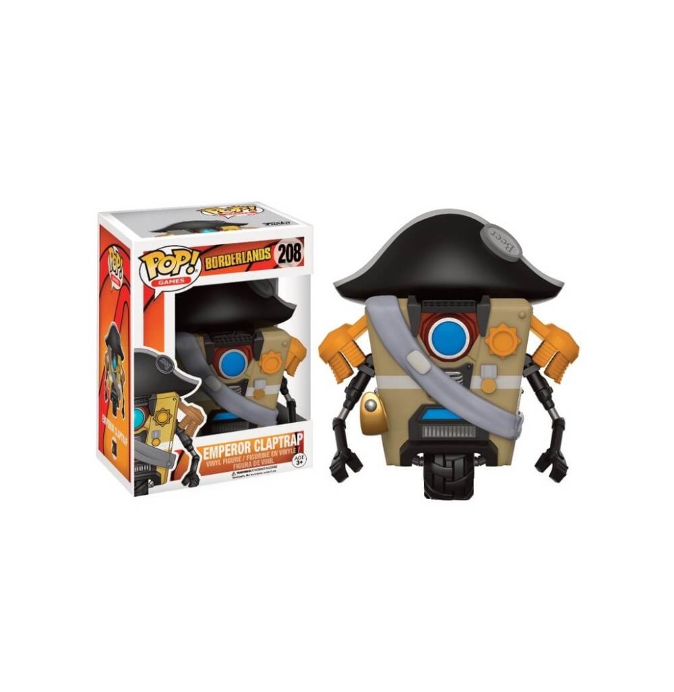 figurine Borderlands - Emperor Claptrap Pop 10cm