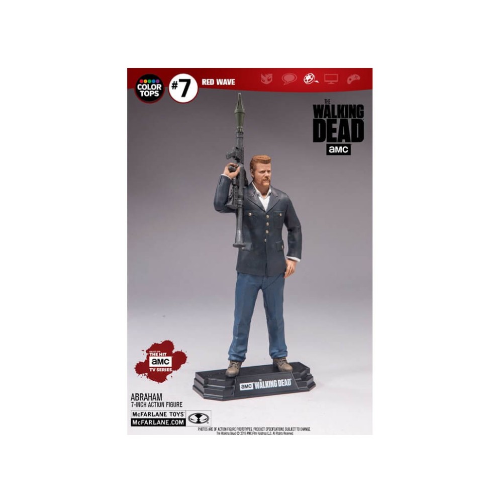 Figurine Walking Dead - Abraham Color Tops 18 cm