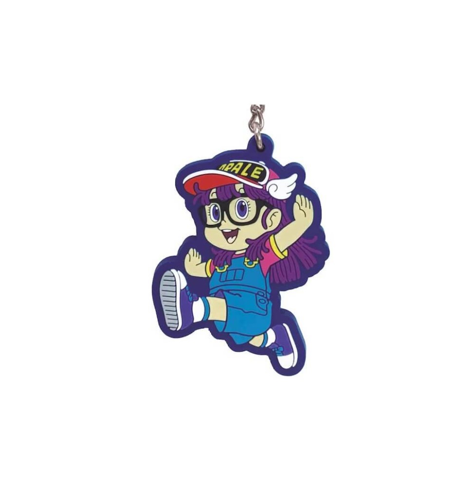 Porte Clé Dr Slump - Arale Running Gomme 5cm 