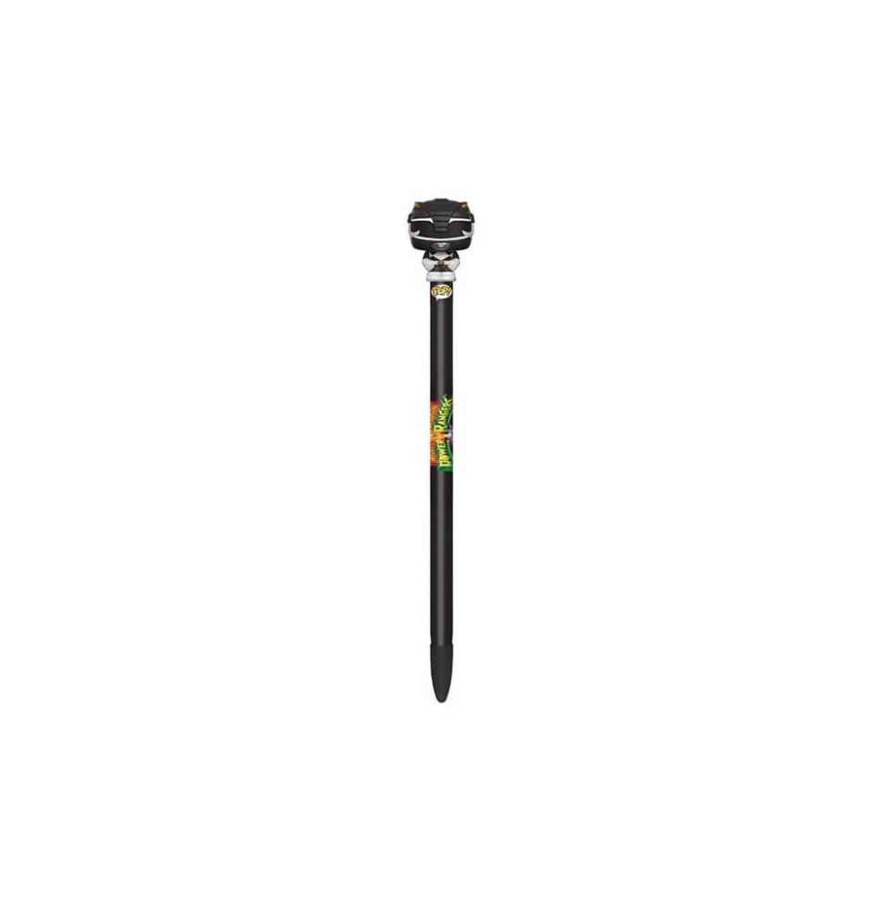 Stylo Power Rangers - Power Ranger Noir Pop Pen Topper