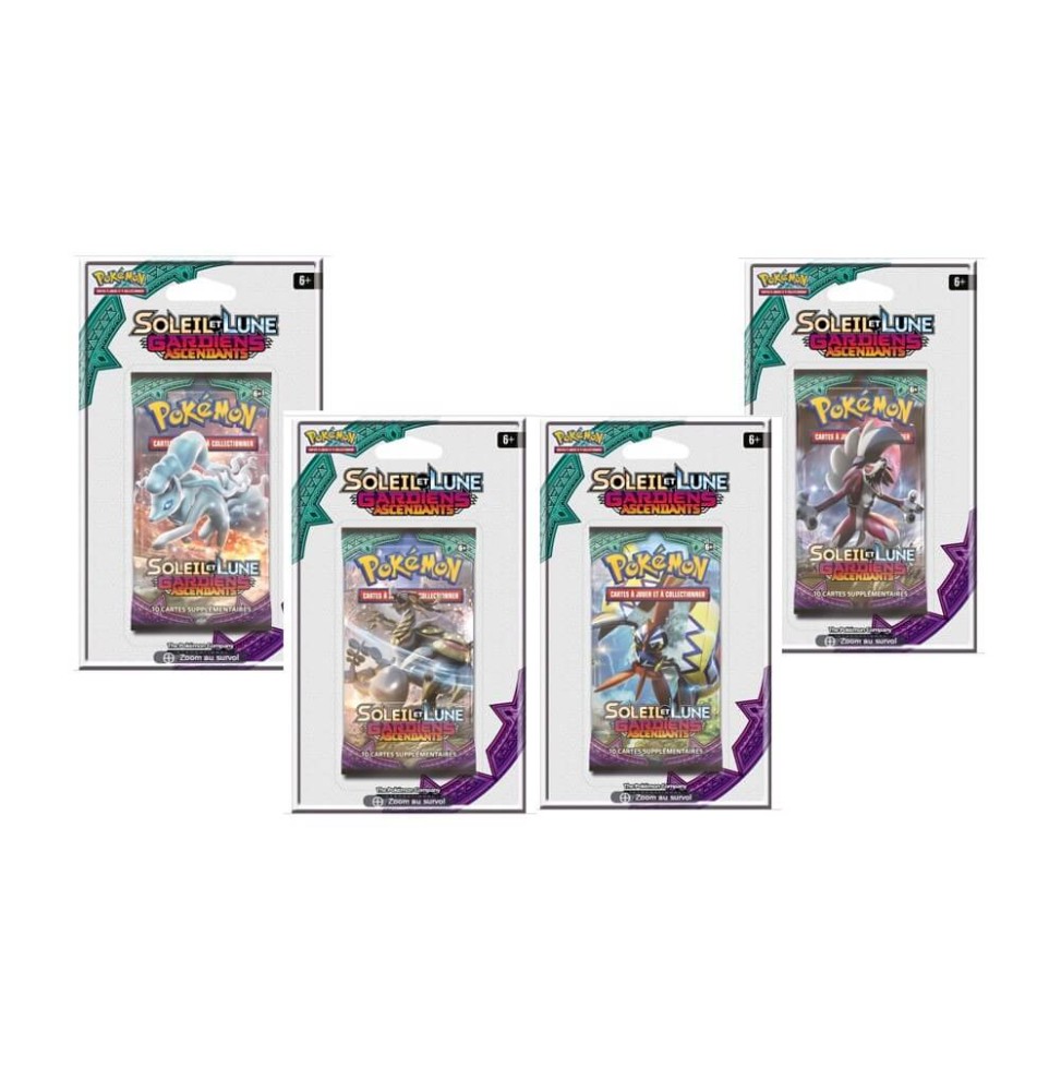 Pokemon - Booster Blister Lune et Soleil 2 - Modele Aleatoire