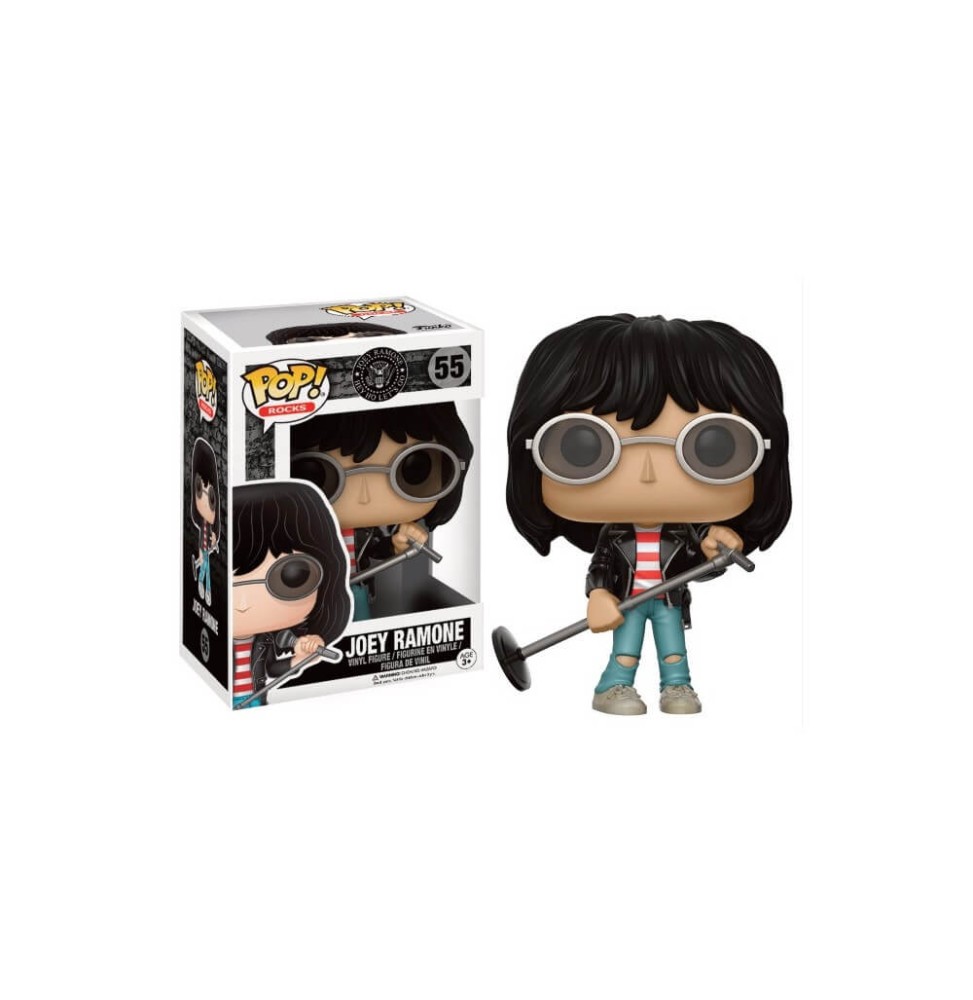 Figurine Musique Rock - Joey Ramone Pop 10cm