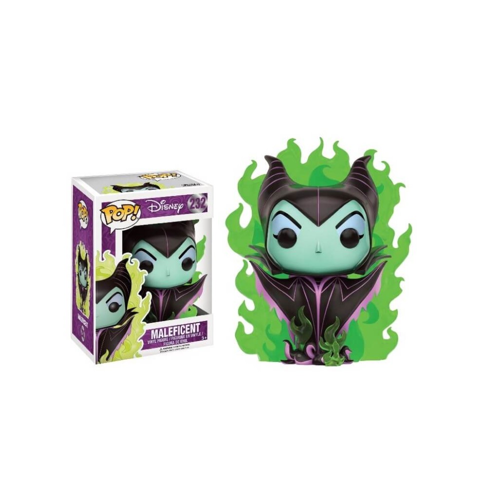 Figurine Disney - Maleficent In Green Flame Exclu Pop 10cm