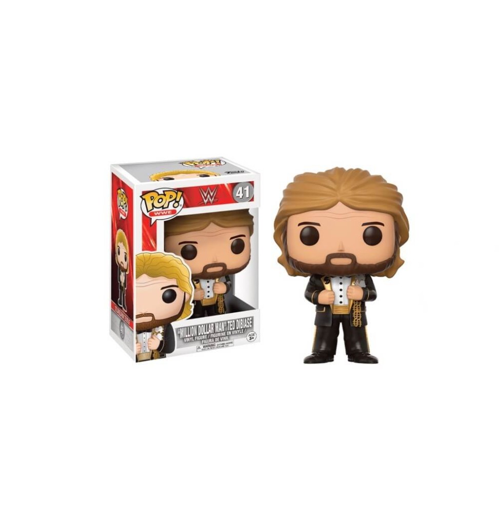 Figurine WWE - Million Dollar Man Ted Dibase Pop 10cm