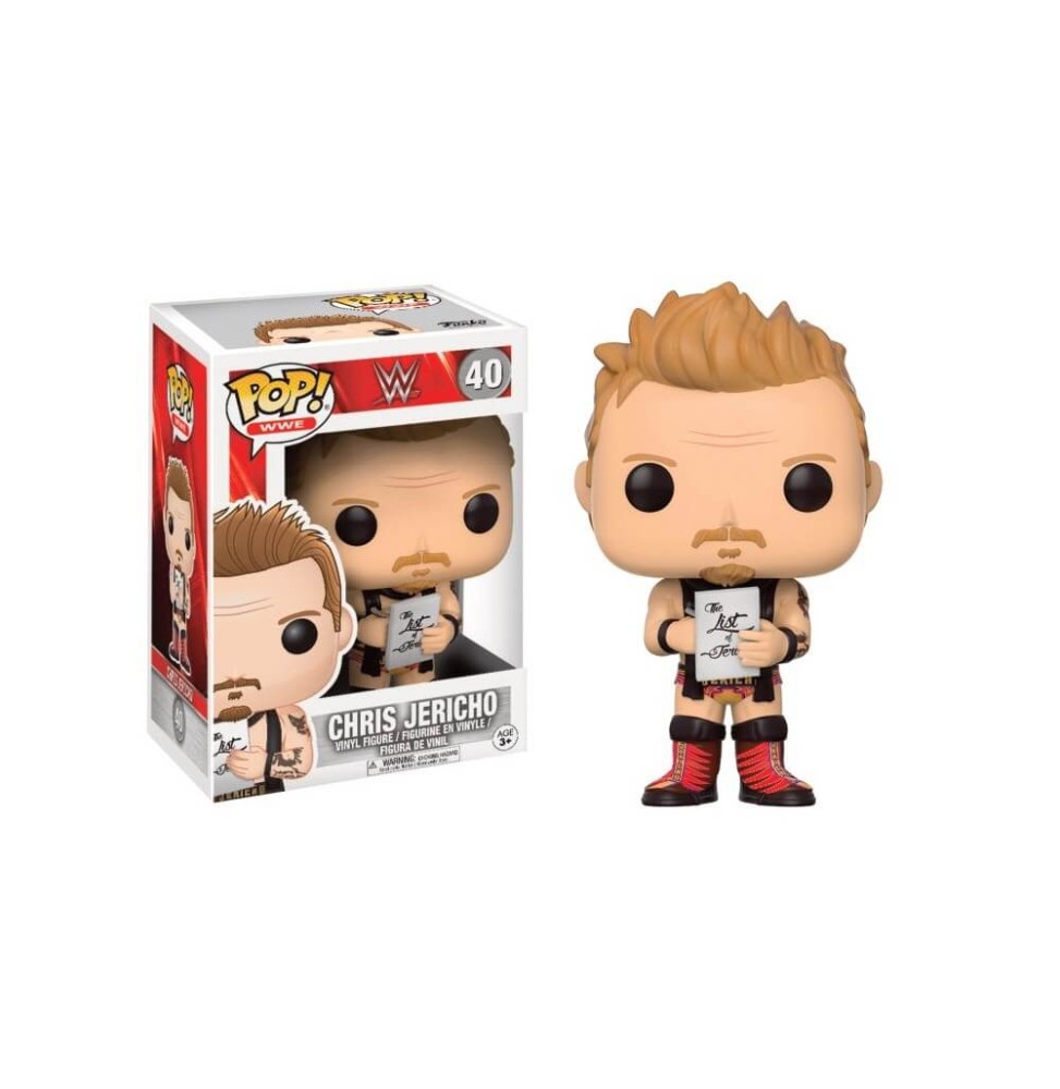 Figurine WWE - Chris Jericho Pop 10cm