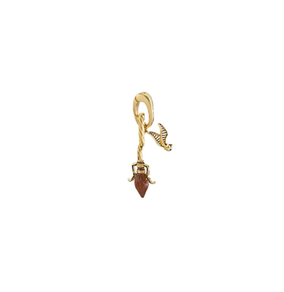 Pendentif Harry Potter - Éclair de Feu Charm Lumos