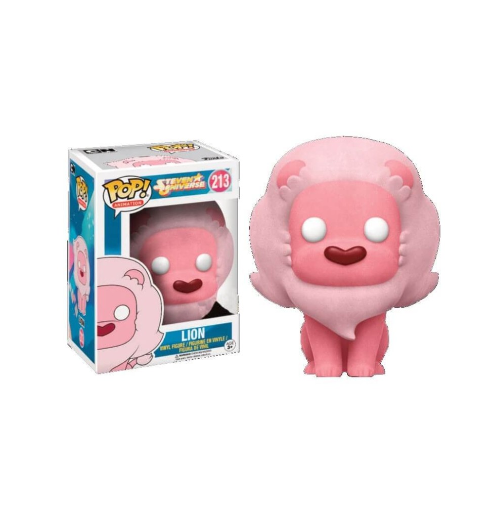 Figurine Steven Universe - Lion Flocked Exclu Pop 10cm