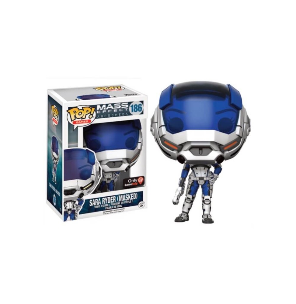 Figurine Mass Effect Andromeda - Sara Ryder Masked Exclu Pop 10cm