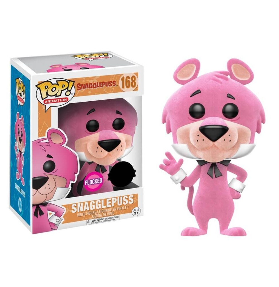 Figurine Hanna Barbera - Snagglepuss Flocked Exclu Pop 10cm