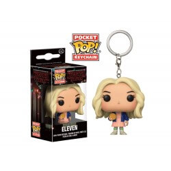 Porte Clé Stranger Things - Eleven Blond Hair With Wig Pocket Pop 4cm