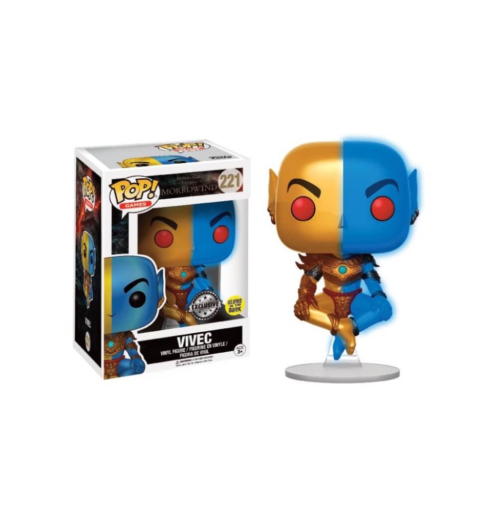 Figurine The Elder Scrolls Morrowind -Vivec Glow In The Dark Exclu Pop 10cm