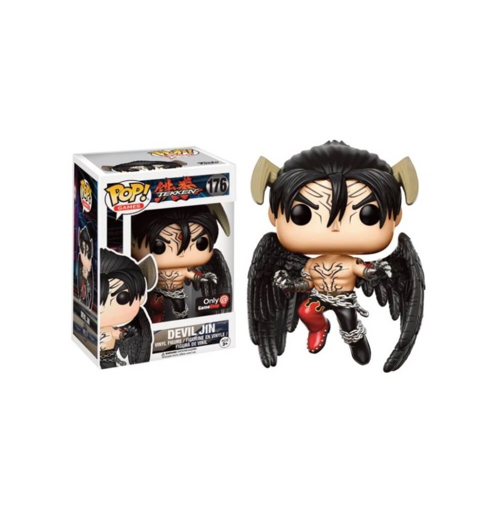 Figurine Tekken - Devil Jin Exclu Pop 10cm