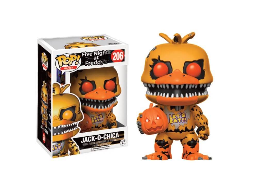 Figurine Five Nights At Freddys Jack O Chica Exclu Pop 10cm Figurine Five Nights At Freddys Jack O Chica Exclu Pop 10cm